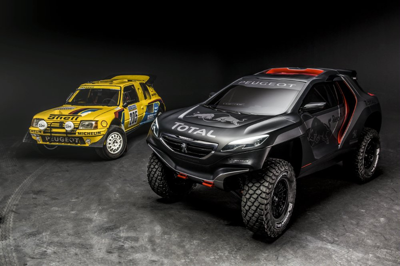 Illustration for article titled Peugeot's Dakar Buggy Has Been Leaked. It's Awesome.